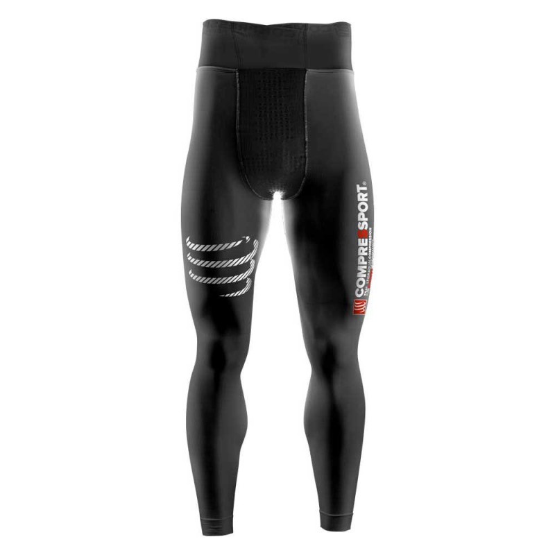 COMPRESSPORT MULTISPORT FULL TIGHTS  BLACK