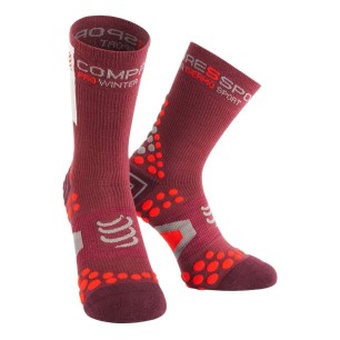 Compressport Bike Socks V2.1 Burgundy