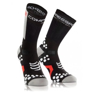 Compressport ProRacingSocks V2.1 Bike Black White