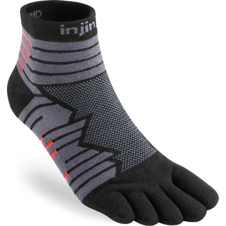 Injinji Ultra Run Mini-Crew Onyx Injinji Ultra Run Mini-Crew Onyx