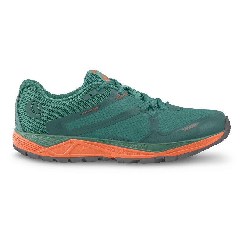 Topo Athletic MT-3 Woman Emerald Orange