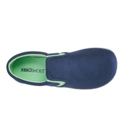 Xero Shoes Dillon Canvas Slip On Big Kids Insignia Blue