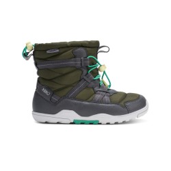 Xero Shoes Alpine Pull On Big Kids Army Green