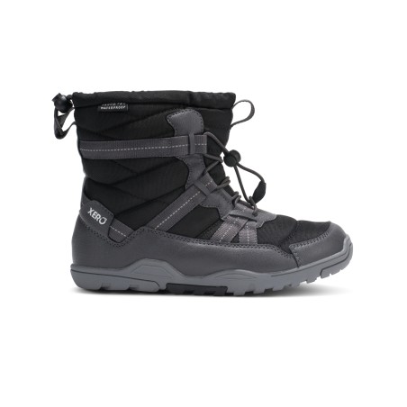 Xero Shoes Alpine Pull On Big Kids Black