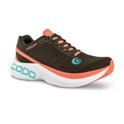 Topo Athletic Specter Women Espresso Peach