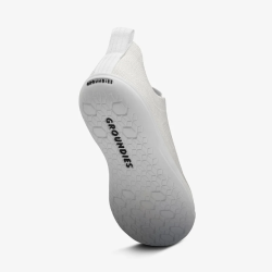 Groundies Active Knit White