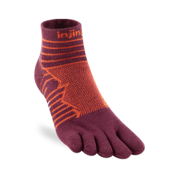Injinji Ultra Run Mini-Crew Mahogany