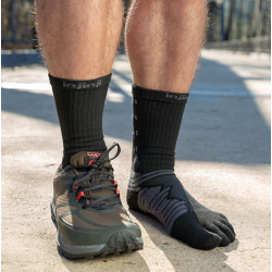 Injinji Ultra Run Crew Obsidian