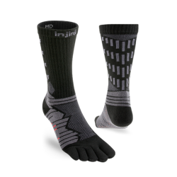 Injinji Ultra Run Crew Obsidian