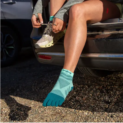 Injinji Ultra Run Mini-Crew Women Glacier