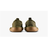 Vivobarefoot Sensus Moc Up Leather Dark Olive Cracked Leather