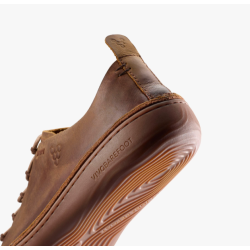 Vivobarefoot Sensus Moc Up Leather Dark Tan