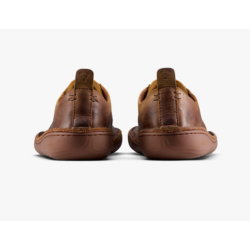 Vivobarefoot Sensus Moc Up Leather Dark Tan