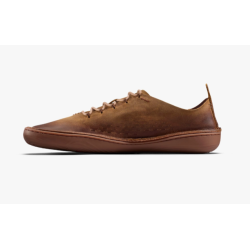 Vivobarefoot Sensus Moc Up Leather Dark Tan