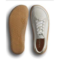 Vivobarefoot Gobi II Sneaker Premium Leather Limestone Dusty Green