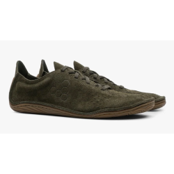 Vivobarefoot Sensus Dark Olive Cracked Leather