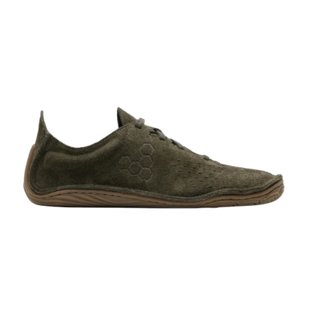 Vivobarefoot Sensus Dark Olive Cracked Leather