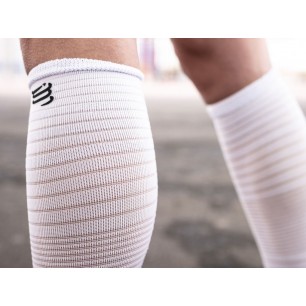 COMPRESSPORT FULL SOCKS OXYGEN WHITE