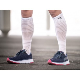 COMPRESSPORT FULL SOCKS OXYGEN WHITE