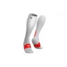 COMPRESSPORT FULL SOCKS OXYGEN WHITE